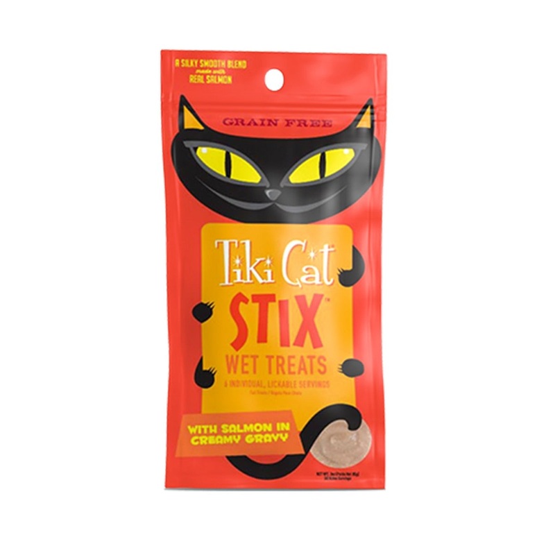 Tiki Cat Stix Mousse Salmon Cat Treats 6Pk