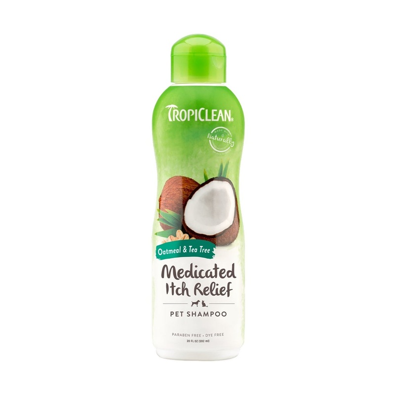 Tropiclean Oatmeal Tea Tree Dog Shampoo 20oz