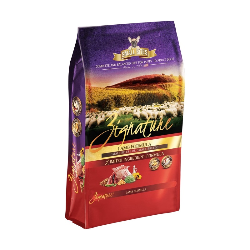 Zignature Small Bites For Small Breeds Dry Dog Food – Lamb – 4lb Bag
