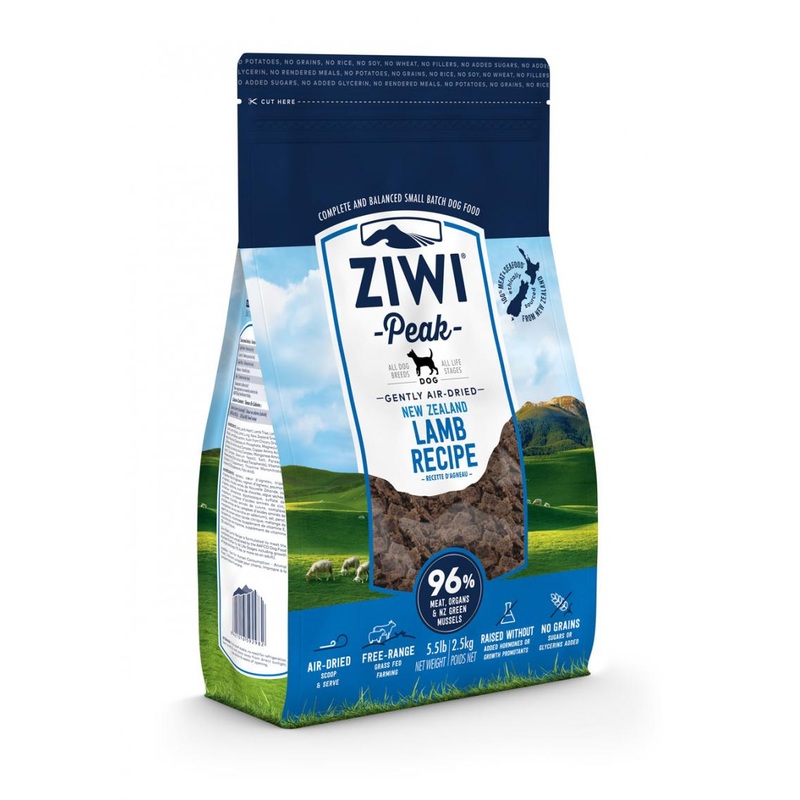 Ziwi Peak Air-Dried Dog Food – Lamb – 5.5lb Bag