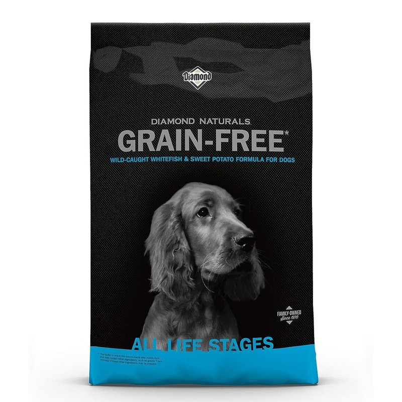 Diamond Whitefish & Sweet Potato Grain Free Dry Dog Food 28lb