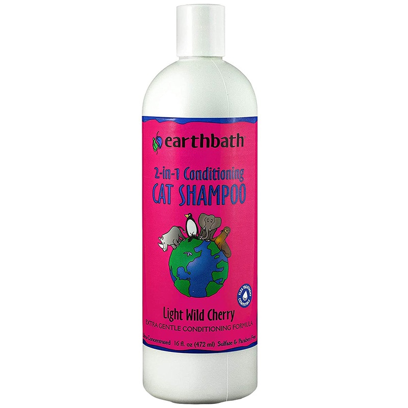 earthbath 2-in-1 Conditioning Cat Shampoo 16oz