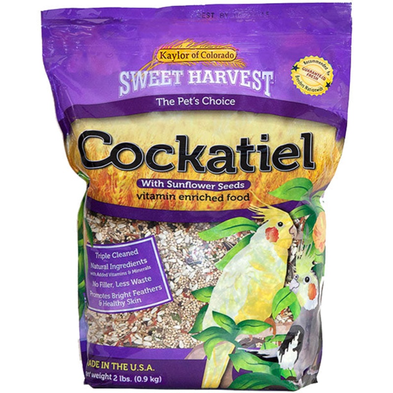 Kaylor of Colorado Cockatiel with Sunflower Seeds 20lb
