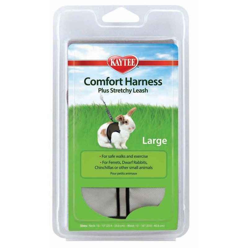 Kaytee Comfort Harness with Stretchy Leash Large