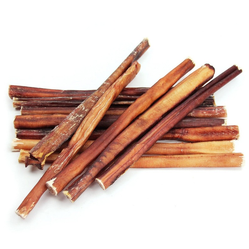 The Natural Dog Company Bully Thick Sticks 12 Odor Free Dog Treats Each