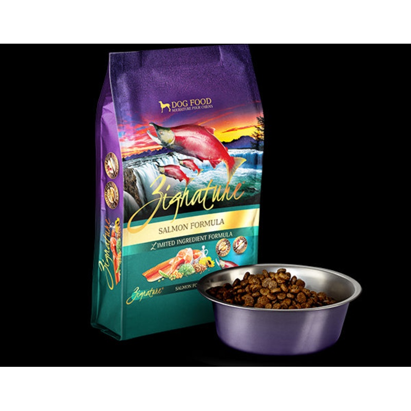 Zignature Dry Dog Food – Salmon – 4lb Bag