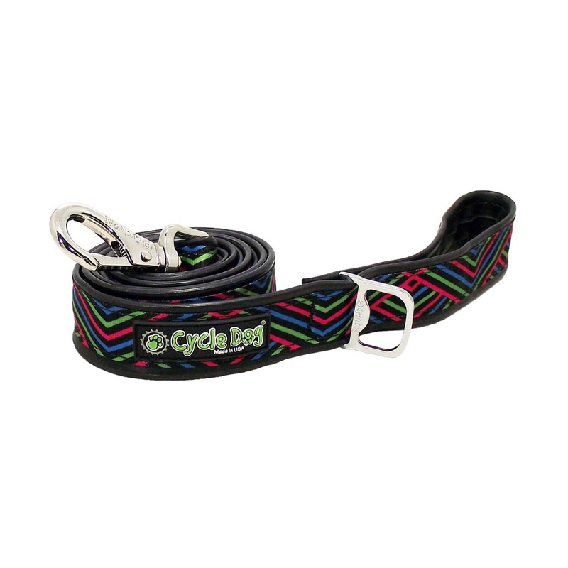 Cycle Dog Multi Black Diagonals Dog Leash 6′