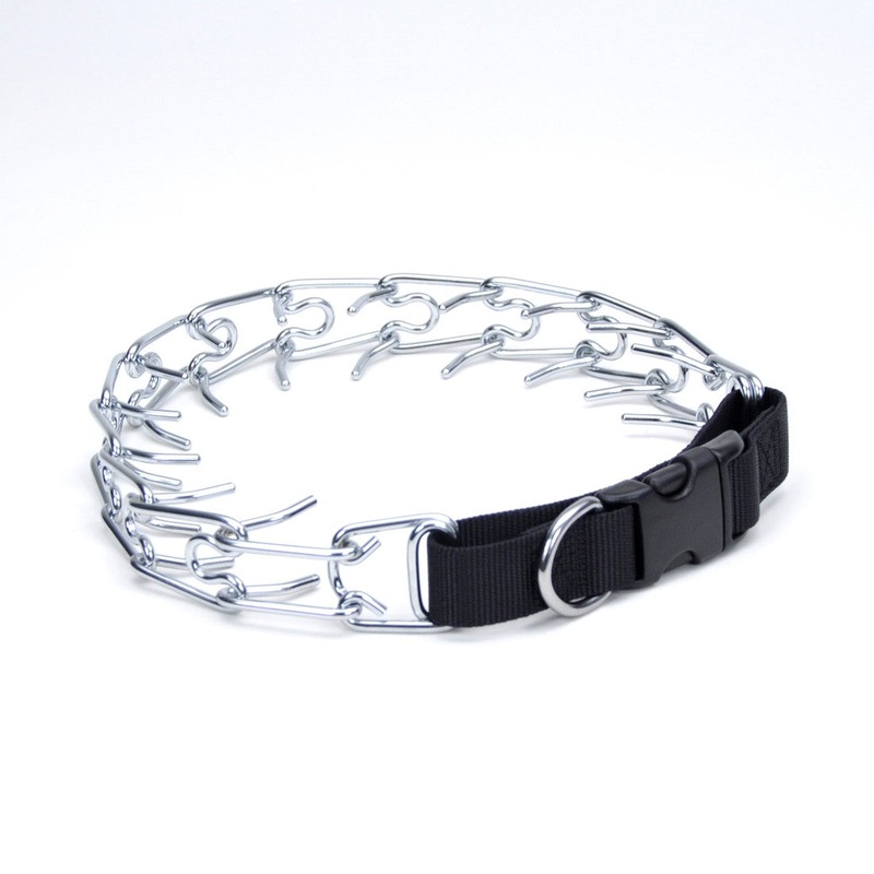 Titan Easy-On Dog Prong Training Collar with Buckle 3.3mm x 20