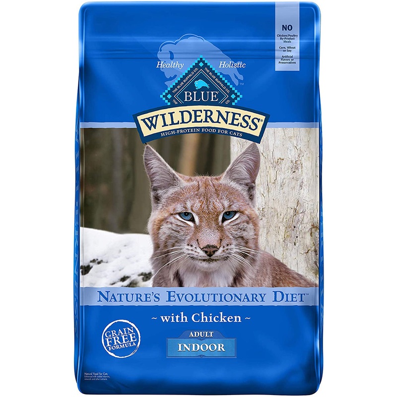 Blue Buffalo Chicken Indoor Dry Cat Food 11lb