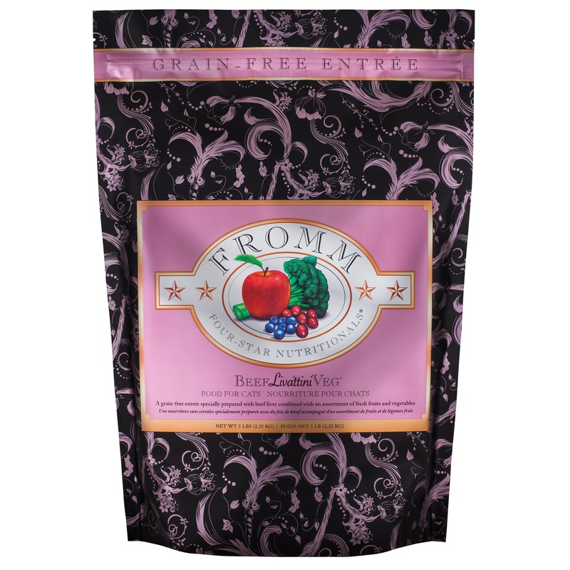 Fromm Beef Livattini Veg Dry Cat Food 5lb