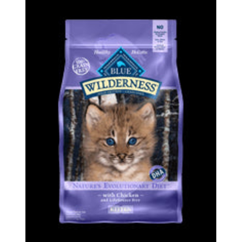 Blue Buffalo Chicken Kitten Dry Cat Food 5lb