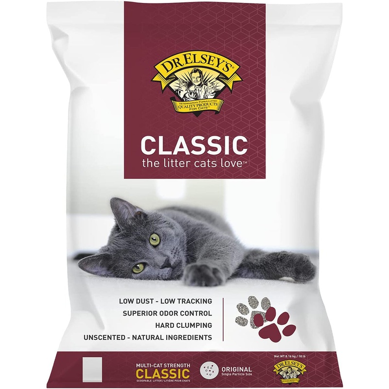 Dr. Elsey’s Precious Cat Litter Classic 18lb