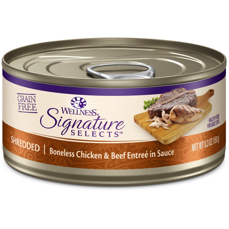Wellness Signature Selects Shredded Chicken & Beef 5.3oz