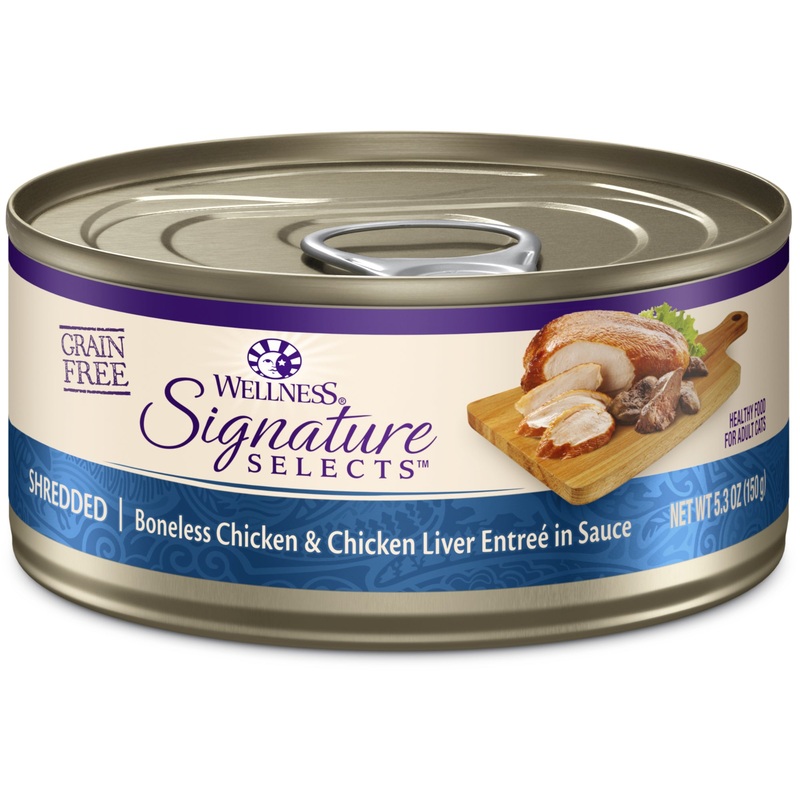 Wellness Signature Selects Shredded Chicken & Chicken Liver 5.3oz