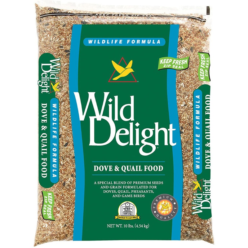 Wild Delight Dove & Quail Bird Seeds Food 10lb