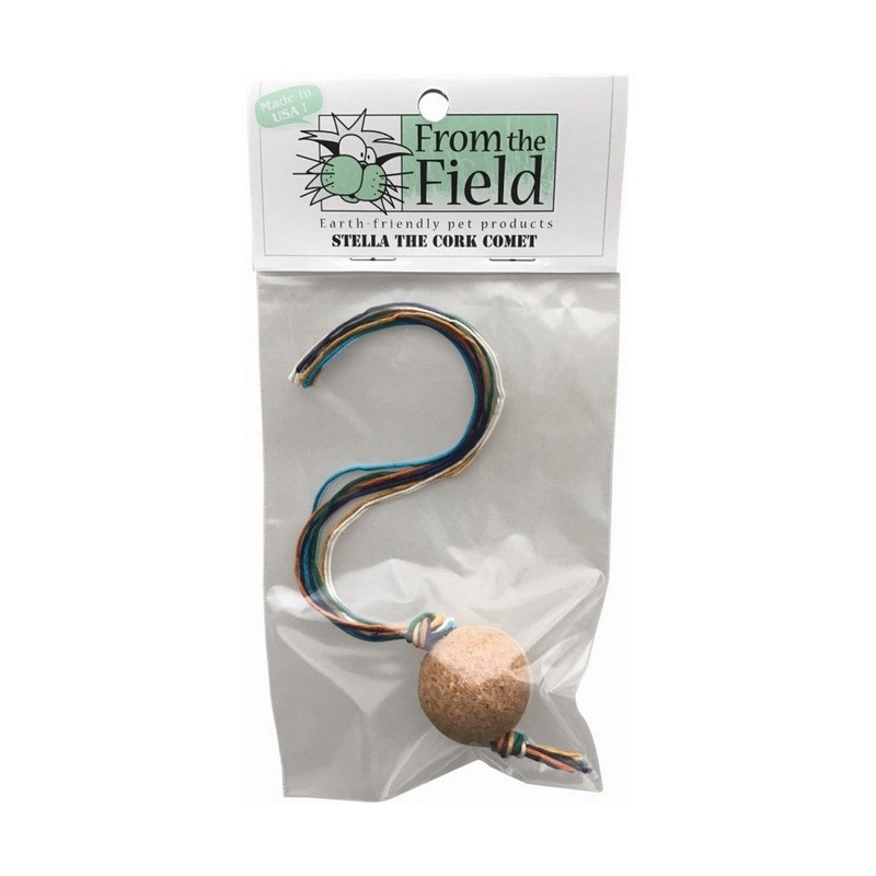 From The Field Stella The Cork Comet Dog Toy