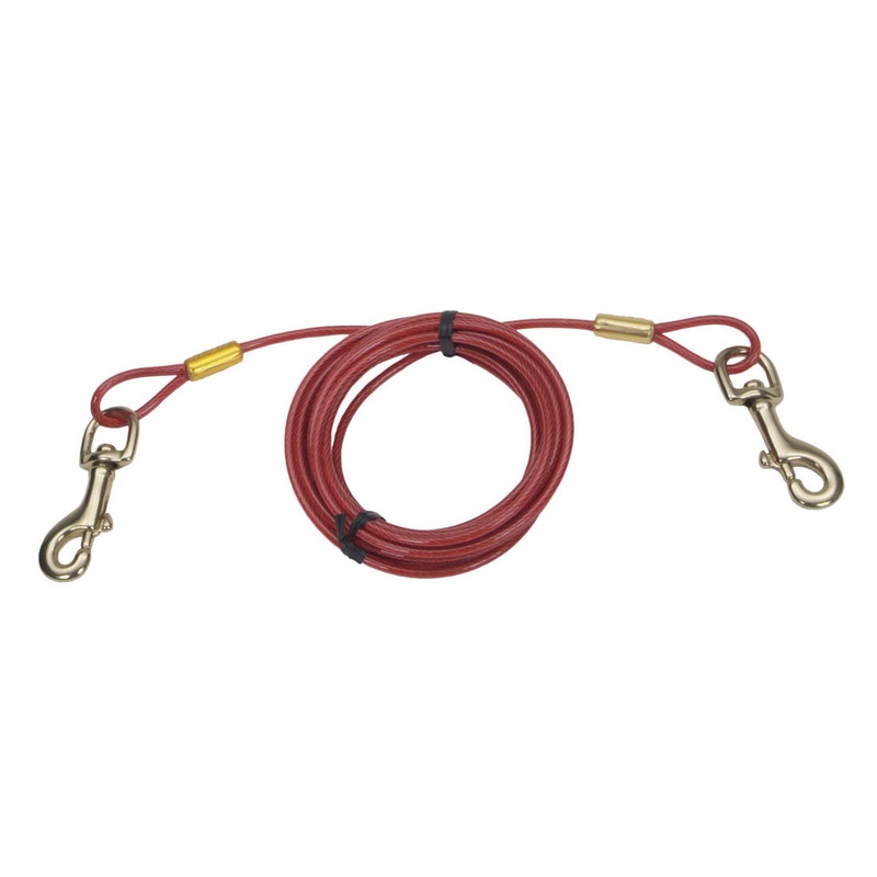 Titan Heavy Cable Dog Tie Out 30′