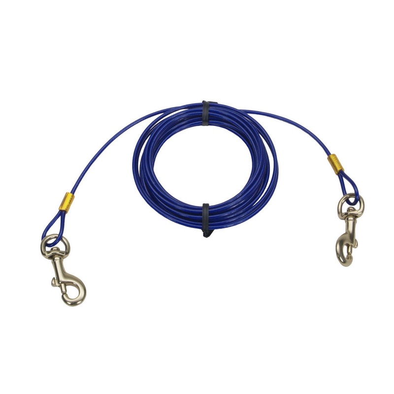 Titan Medium Cable Dog Tie Out 20′