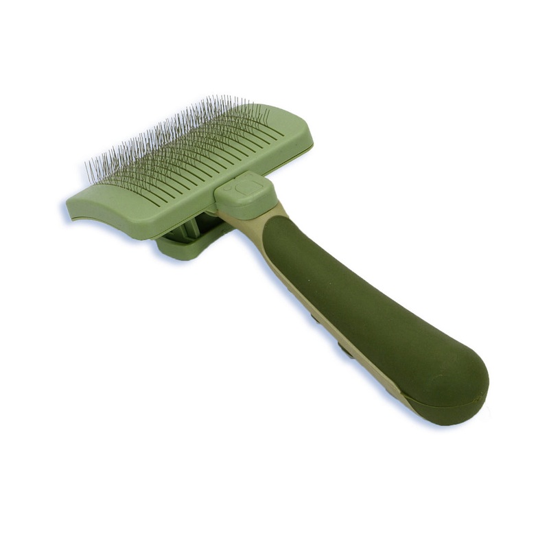 Safari Self-Cleaning Slicker Brush Medium