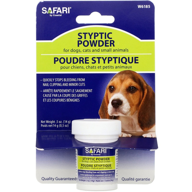 Safari Styptic Powder for Dogs &Cats 5oz