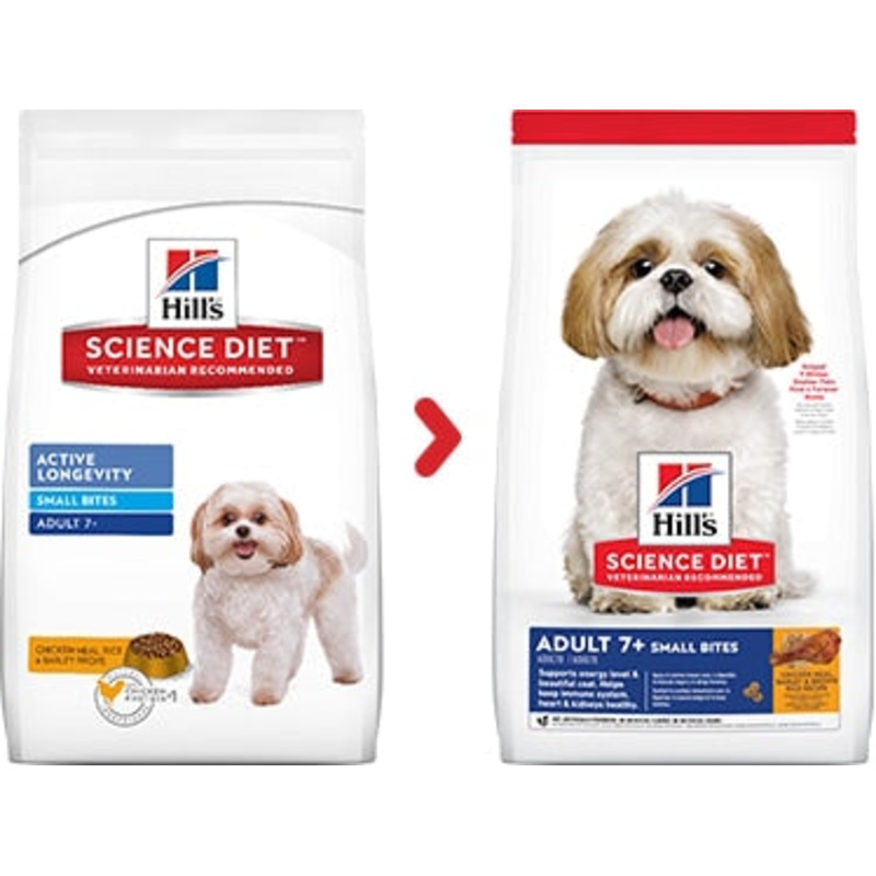 Science Diet Adult 7+ Small Bites Chicken Recipe Dry Dog Food 33lb