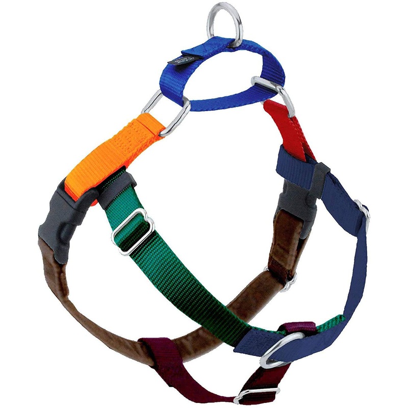 2 Hounds Design Jellybean Spice Freedom No-Pull 1 Medium Dog Harness