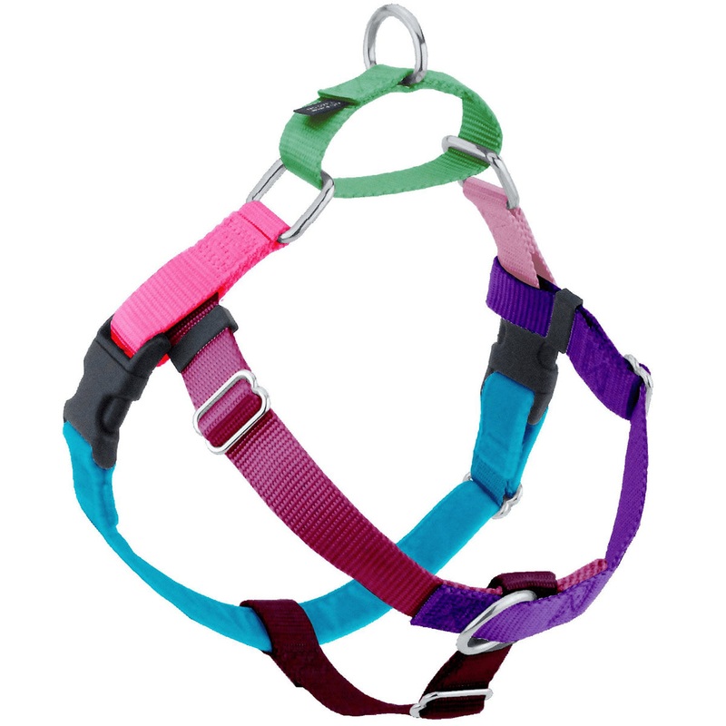 2 Hounds Design Jellybean Sugar Freedom No-Pull 5/8 Small Dog Harness