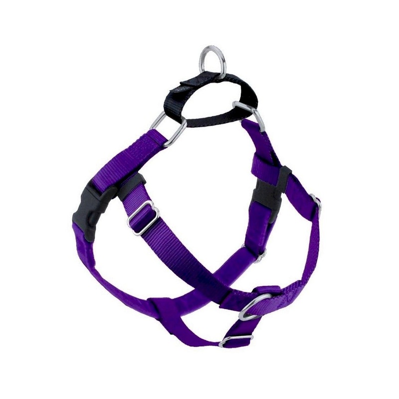 2 Hounds Design Purple Freedom No-Pull Dog Harness 1 XXLarge