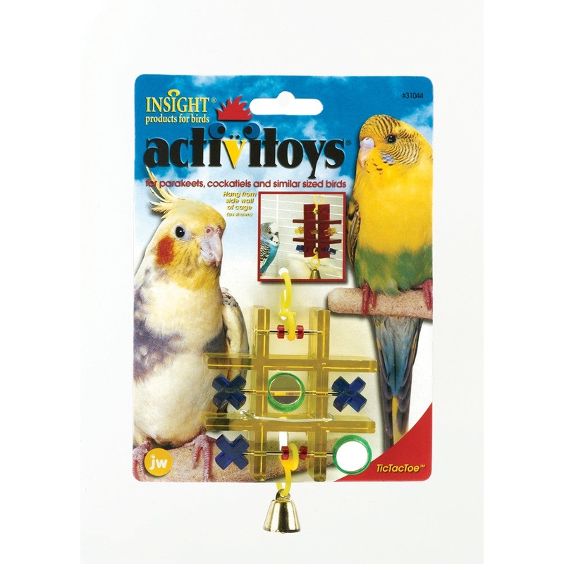 JW Pet ActiviToy Tic Tac Toe Bird Toy