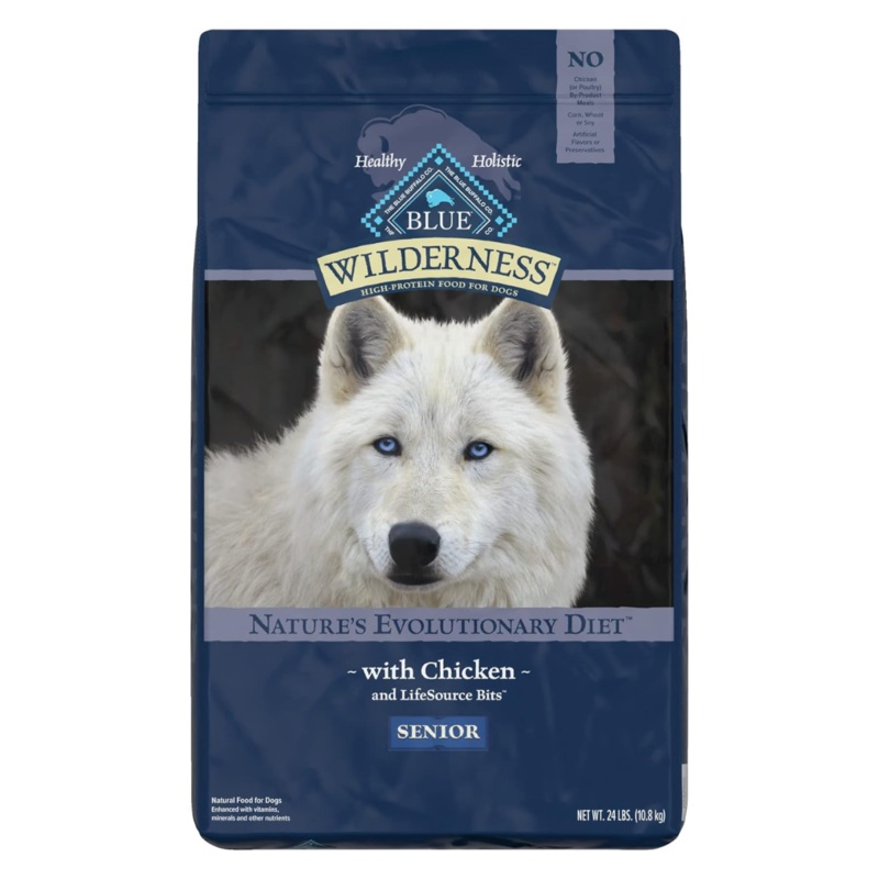 Blue Buffalo Wilderness Chicken Dry Dog Food 24lb