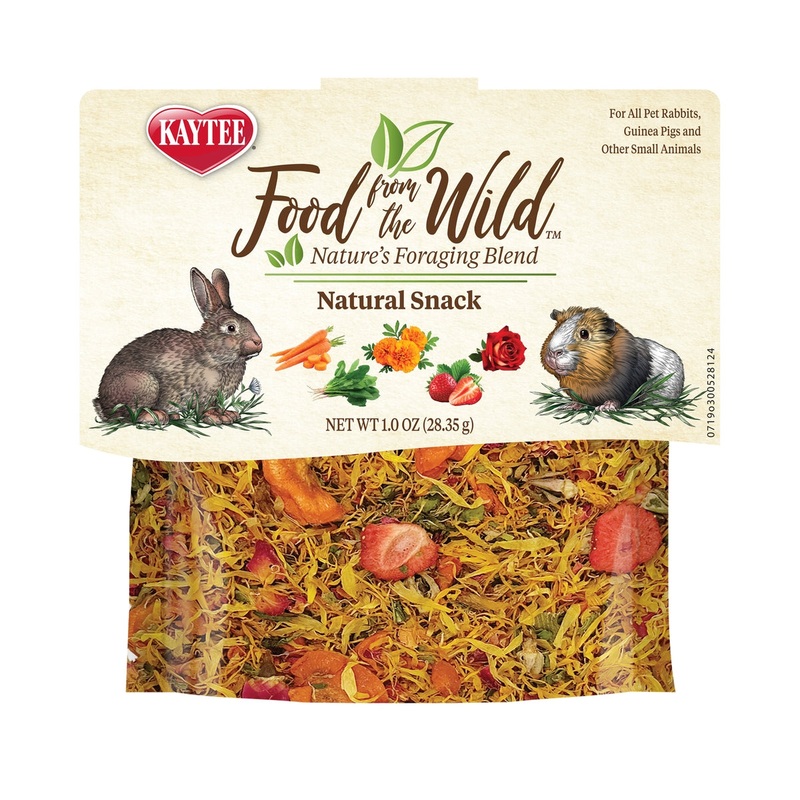 Kaytee Foraging Blend Rabbit Guinea Pig Food From The Wild Treat 1oz