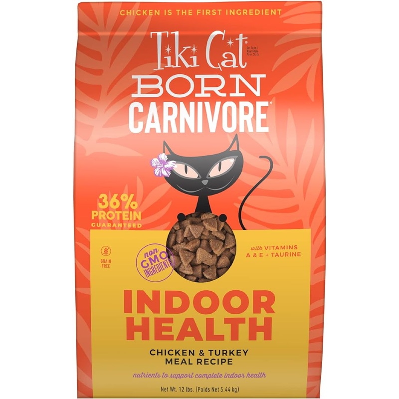 Tiki Cat Grain-Free Chicken & Turkey Dry Cat Food 11.1lb