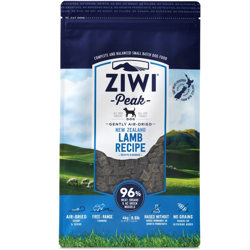 Ziwi Peak Air-Dried Dog Food – Lamb – 8.8lb Bag