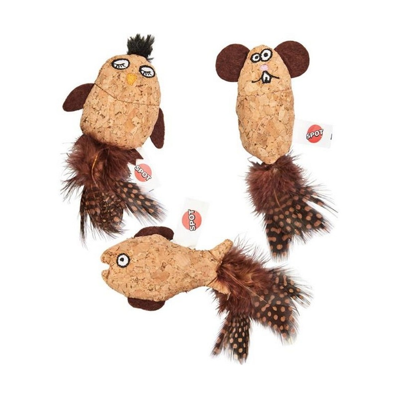 Ethical Cat Corkies Toy With Catnip Cat Toy