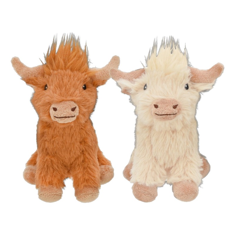 Multipet Minipet Highland Cow Dog Toy 5