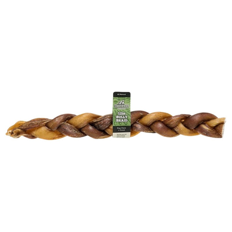 Redbarn Braided Bully Stick 12