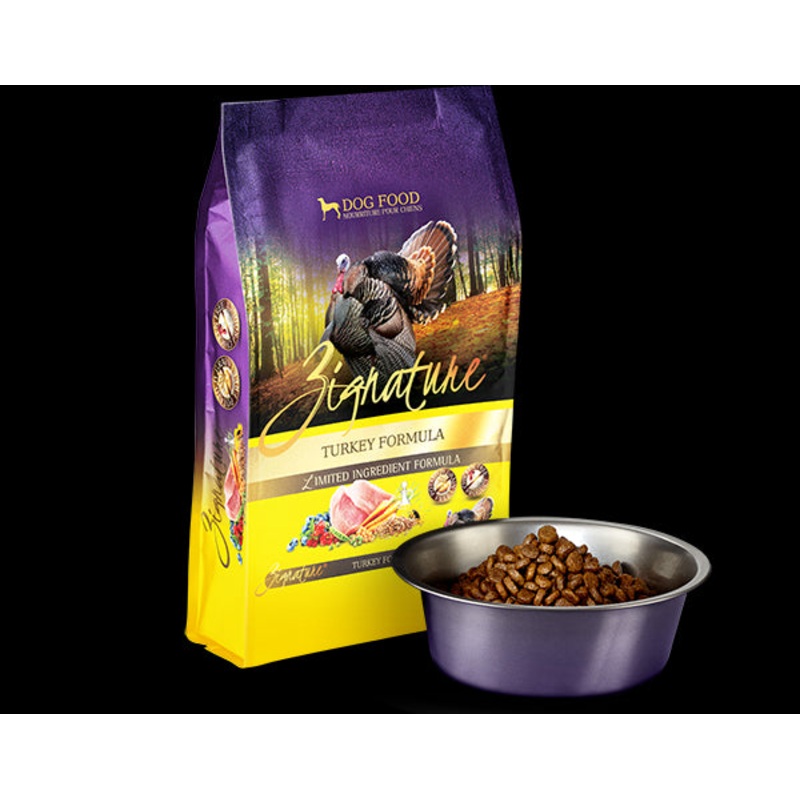 Zignature Dry Dog Food – Turkey – 25lb Bag