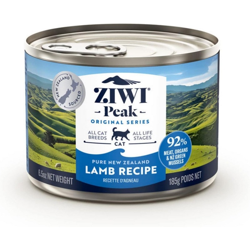 Ziwi Peak Wet Cat Food – Lamb –  6.5oz Can
