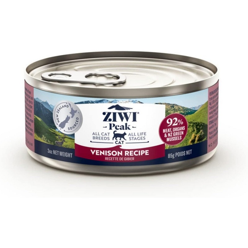 Ziwi Peak Wet Cat Food – Venison – 3oz Can