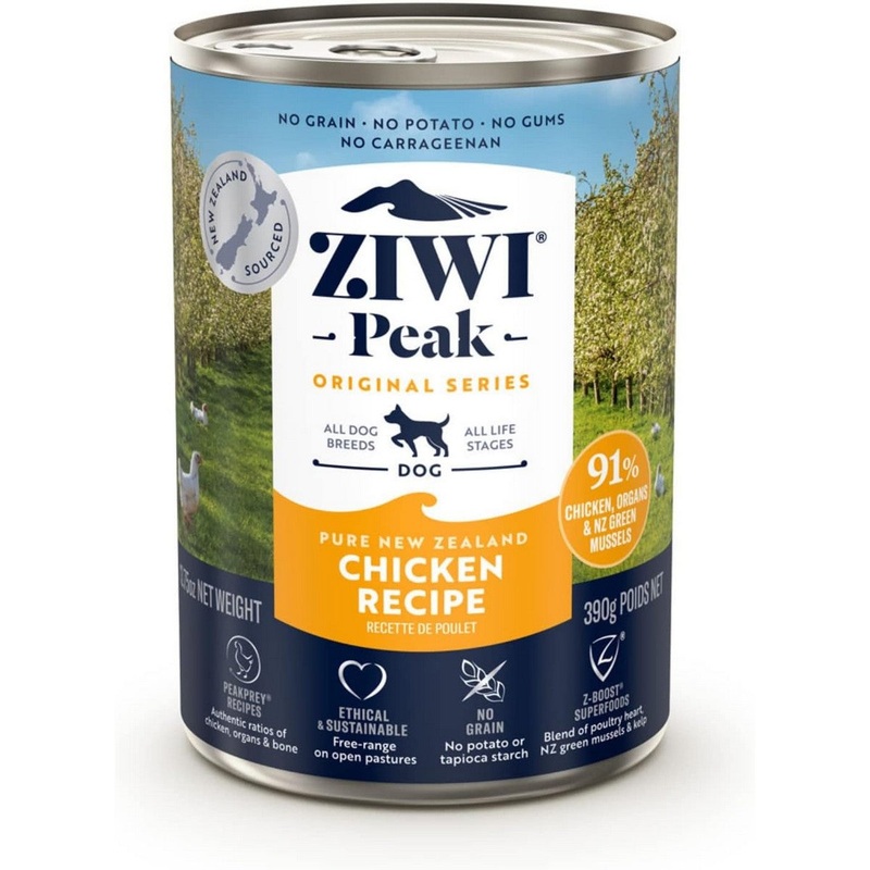 Ziwi Peak Wet Dog Food – Chicken – 13.75oz Can