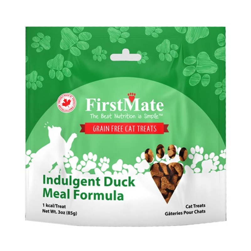 First Mate Indulgent Duck Treats For Cats 3oz