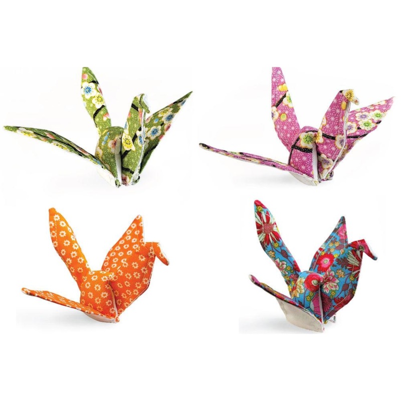 Goli Design Cotton Origami Crane Cat Toys 2.75