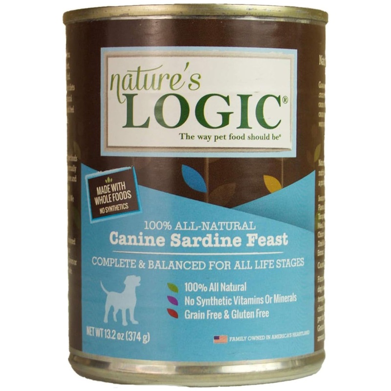Nature’s Logic Sardine Canned Dog Food 13.2oz