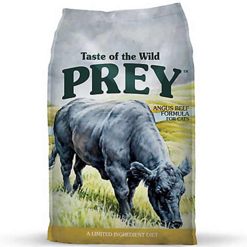 Taste of the Wild – Prey Angus Beef Limited Ingredient Formula for Cats 6lb