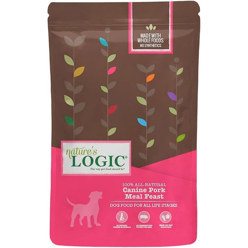 Nature’s Logic Pork Dry Dog Food 25lb