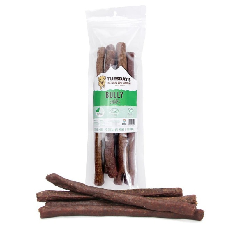 The Natural Dog Company Bully Snaps 10 6pk