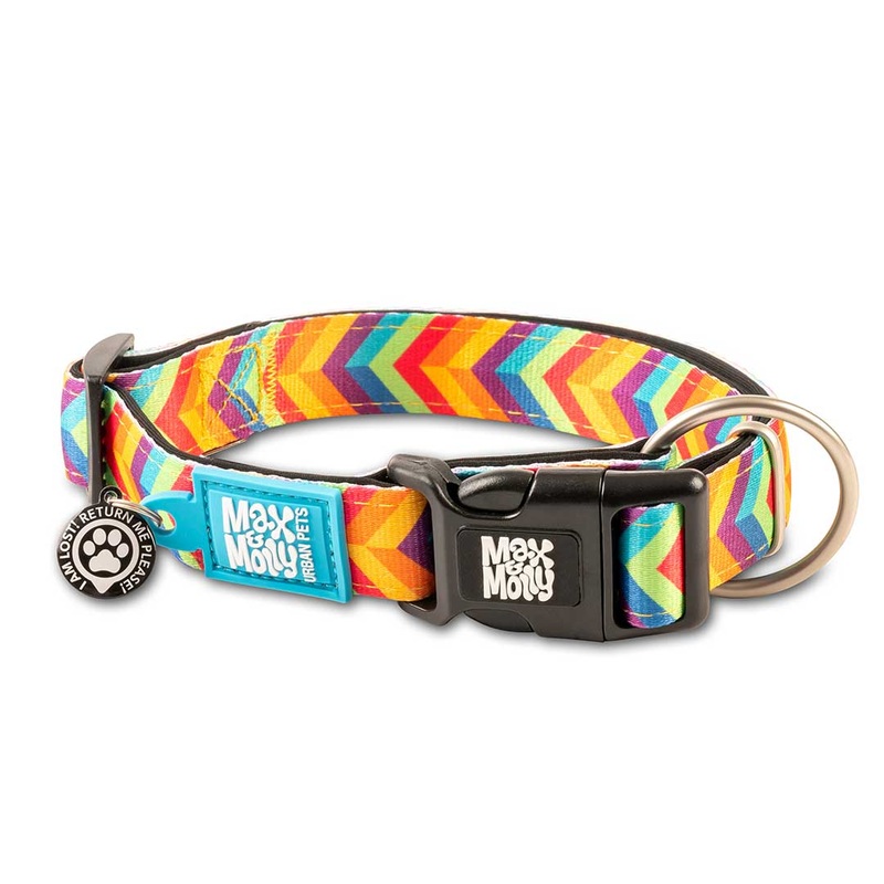Max&Molly Smart ID Collar Summertime for Dogs Large