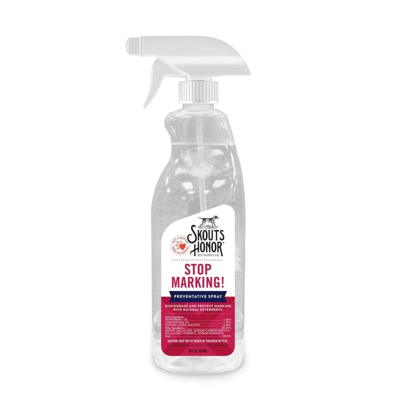 Skout’s Honor Stop Marking Preventative Spray 28oz for Dogs