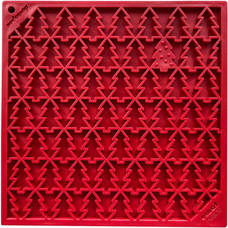 SodaPup Tree Design Peace Emat Enrichment Lick Mat For Dogs