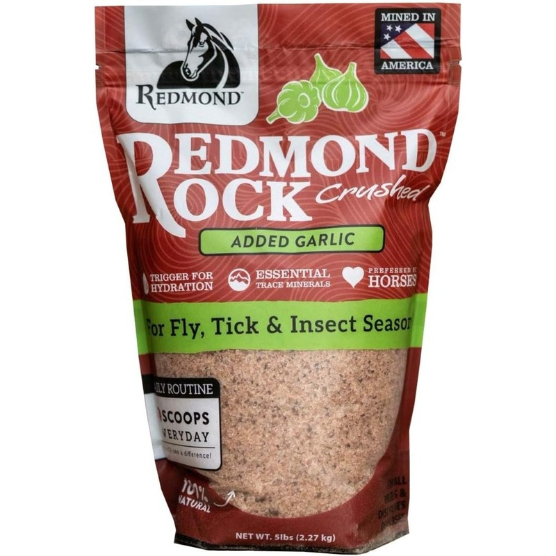 VSI Redmond Rock Crushed with Garlic Dry Horse Minerals & Vitamins Supplement 5 lb